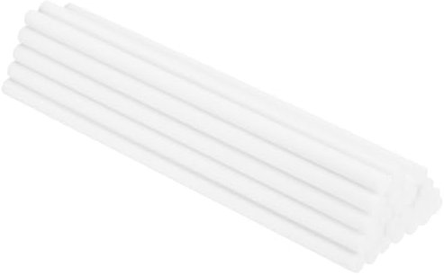 sourcing map 24pcs Humidifier Cotton Stick, 8 x 200mm Refill Sticks Filter Replacement Wicks, Humidifier Filter Cotton Refill Travel Mini Humidifier Filters Sticks