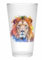Merchandise for Fans Trinkglas |Saftglas | Glas | Becher | matt | 450ml - Wildtier Afrika Löwe 117