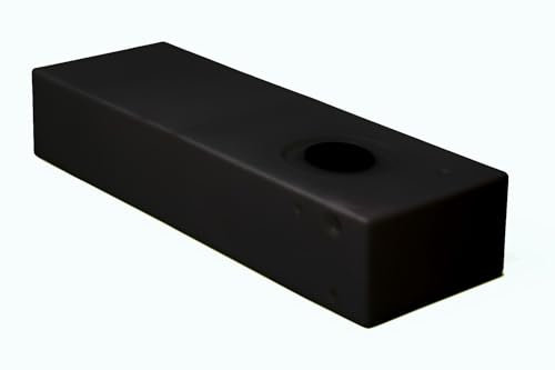 Genérico Depósitos de Agua Clara/Potable/Usado para Barcos y Autocaravanas TEKCNOPLAST (Negro, 93 l, 112 x 38 x 22)