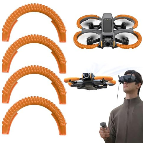 4 Stück Avatar 2 Propellerschutz für DJI, Protector Protection für DJI Avata 2, DJI Avatar 2 Zubehör, Avata 2 Drohne Schutzhülle Protective