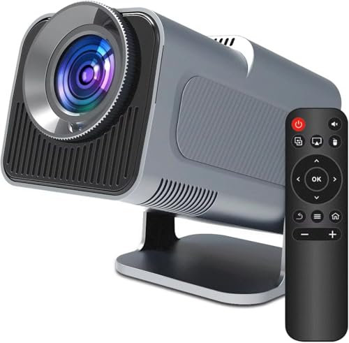 Proyector de Cine portátil HY320 con Android 11, 4K, 1080P, 390ANSI, WiFi Dual, 6 BT5.0, 1920 x 1080P, proyectores Inteligentes HY320, rotación de 180 Grados, 18000 lúmenes