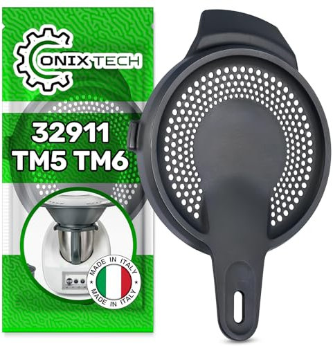 ONIX TECH Original Spritzschutz für Mixtopfdeckel Küchenmaschine für Vorwerk Thermomix TM6 TM5 mit Originalcode 32911 - Made IN Italy - Garantie 5 Jahre