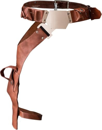 Novanime Halloween-Gürtel mit Blaster-Holster, Cosplay-Kostüm, Erwachsene, Herren, Halloween-Requisiten-Zubehör