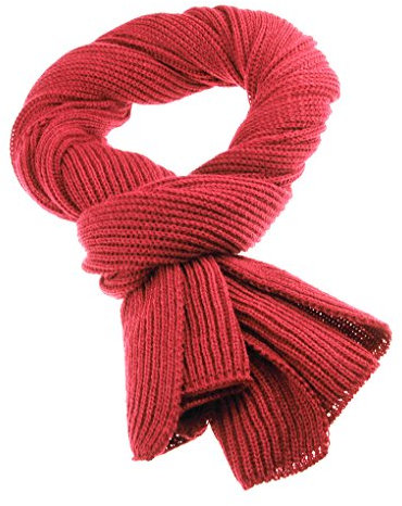 YJZQ Unisex Strickschal Lang Grobstrick Schal Warm Winterschal einfarbiges Halstuch Oversized Schlauchschal für Herbst und Winter