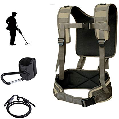 shrxy Metal Detector Generic Detecting Harness Sling for All Metal Detectors Pro-Swing 45 Same Model Support Underground metal detector