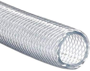 3/8 Clear Braided Hose PVC Tube 10mm ID 15mm OD 1m 3ft