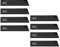 Cangshan 1026641 8-Piece Steak Knife Guard Set, Black