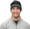 TrailHeads Tempo Stirnband Herren Sport - Lauf Stirnband Damen Winter | Ohrenschützer | Feuchtigkeitsregulierendes Stirnband - Schwarz/reflektierend