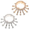 Healifty 2Pcs Nail Brush Stand Crown Crystal Nail Pen Holder Nail Art Brush Holder Rack for Nail Salon DIY Nail Art Equipment