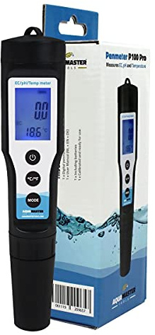 Aqua Master Tools Combo Pen P100 Pro pH, EC, Temp