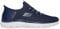 Skechers Summits High Range Herren Sneakers, Navy Mesh Trim, 39 EU