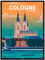 BLN PRINT Kölner Dom (1) - Vintage Travel Poster