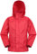 Mountain Warehouse Pakka Kids Waterproof Jacket - Wind Resistant, Lightweight,Breathable Rain Coat for Girls & Boys, Packaway Bag - For Rain, Autumn, Winter Red Kids Size 7-8 Years