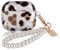 Niedliches und Glitzerig Silikonhülle mit Schlüsselanhänger-Design für Mädchen, Frauen, Stoßfeste Silikon-Schutzhülle für AirPods 3rd Genaration - Leopard