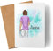 Kiddle-Design Krankenschwester Danke Karte Personalisiert Ärztin Pflegerin Pflegekraft Heldin Kollegin Freundin mit Name & Spruch