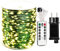 RESNICE Luces de hadas exteriores extra largas, impermeables, 30m 300 LED, cadena de alambre verde con control remoto, blanco cálido para árbol de Navidad, patio, jardín y bodas