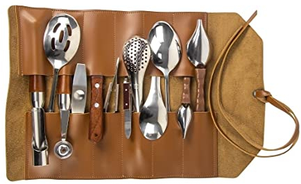DUEBEL Kit di placcatura culinaria professionale da cuoco 13 pezzi - Set di utensili per placcatura culinaria in acciaio inossidabile per una presentazione perfetta