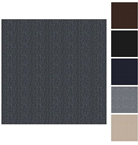 CUCOS Teppichfliesen Selbstklebende, 30x30 cm Teppichboden, Einfach Zuschneidbar, Weicher Teppich Fliesen für Wohnbereich, Büro und Küche – 10 Fliesen pro Box / 1 m²