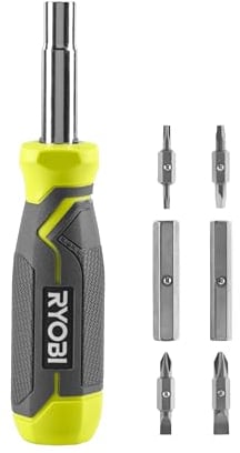 Ryobi RHSDM1101 11-in-1 Magnetic Multi Bit Screwdriver