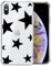 ZHEGAILIAN for iPhone X/Xs Case, [Military-Grade Protection All-Around Shockproof Corners] Clear TPU Bumper Case for iPhone X/Xs - Five-Pointed Star