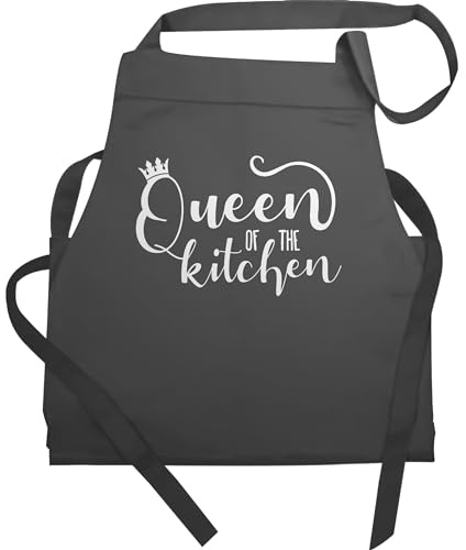 Shirtracer - Schürze - Kochschürze - Damen 1 - Queen of the Kitchen I Königin der Küche I Geschenk Köchin I Hobbyköchin