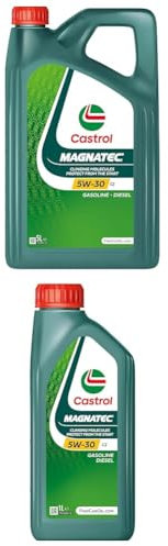 Bundle | Castrol MAGNATEC 5W-30 C2 Motoröl, 5L + 1L