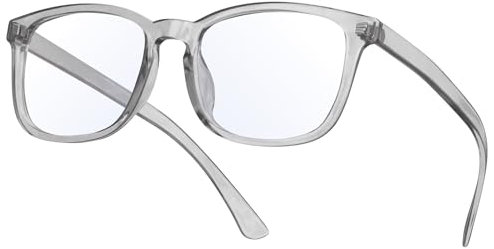 Gaoye Blue Light Blocking Glasses - Fashion Square Fake Eyeglasses, Anti UV Ray Computer Gaming Glasses, Blue Blockers Glasses for Women/Men