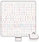 Jopee Picknickdecke Wasserdicht, 200x200cm Waschbar Stranddecke Sandfrei mit Tragegriff, Leicht und Tragbar Strandmatte für 4-6 Personen, Picknick Decke für Strand, Camping, Park - Bunte Geometrische