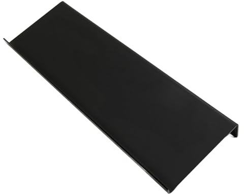 Locadence Computer Tastaturständer, Niedrige Vorderlippe, Geneigter Acryl Tastaturhalter mit Polierter Oberfläche, Tastaturablage, Tastaturerhöhung für das Büro (Black)
