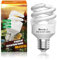 GlowUp 9W UVB 10.0 reptilien uvb lampe terrarium E27 uvb lampe AC220-240V uva uvb lampe terrarium abstrahlwinkel 360° leuchtstofflampe für aquarium, futterautomat, schildkröte, eidechse, etc (1Pcs)
