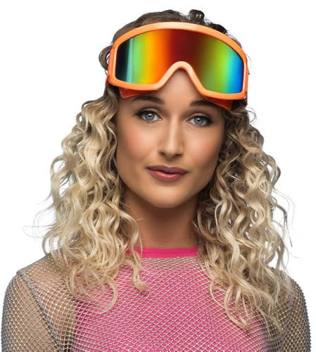 Boland - Skibrille für Kostüm und Party, stylische Brille für Festival, Karneval oder Apres Ski Mottoparty
