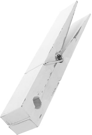 Zerodeko Molletta Gigante in Legno Per Bucato Clip in Legno Per Foto Robusto Portasciugamani in Antiruggine Perfetto Per L'arredo Del Bagno