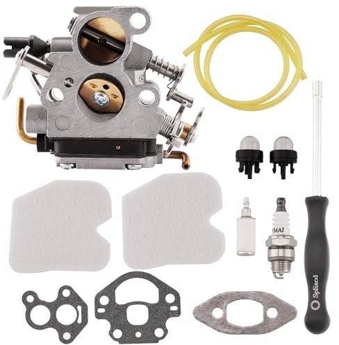 WateryWave Carburetor for Husqvar-na 235 235E 236 236E 240 240E 120 MARK II Chainsaw for Jonser-ed CS2234 CS2238 CS2234S CS2238S Tune Up Replace C1T-W33C 586936202 574719402, 12PCS(H235-9kits)