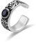 PHNIBIRD Ear cuff Herren Kleine Ohrklemme Damen silber 925 Knorpel Kreolen Earcuff Schwarz Breit Ohrklemme und Frauen zum Täglichen Tragen