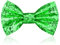 Aomig Glitzer Fliege Herren, Pailletten Fliegen für Männer, Schmale Smoking Fliege Schleife mit Haken, Unisex Kostümzubehör Verstellbare Bow Tie für Hochzeit Party, Karneval, Fasching, Kleidung (Grün)