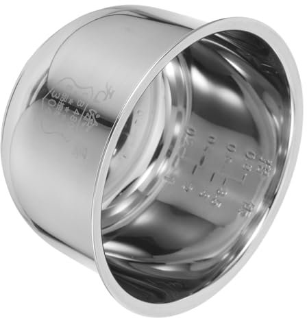Zerodeko Rice Cooker Pot 1.6l/1.8l Compatible Stainless Steel Inner Pot Nonstick for Electric Rice Cooker Maker