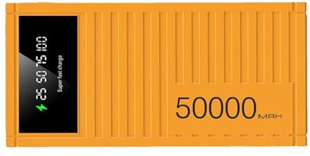 Portable Charging Bank, 50000mAh Capacity 66W Fast Charging Bank, Portable Phone Charger Multifunctional Energy Bank with LED Display for Hiking Camping Journey Outdoor
