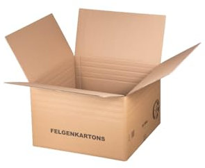 packster 24x Felgenkarton 612 x 612 x 412 mm Braun