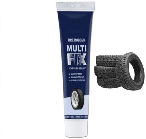 Jinjiar Black Tyre Repair,Tyre Repair Glue,Adhesive Rubber Glues,Puncture Sealant for Tires,Black Sealant,Rubber Cement,Puncture Repair Glue,Tyre Repair Sealant,Tyre Glue Rubber Repair,Solvent Cement