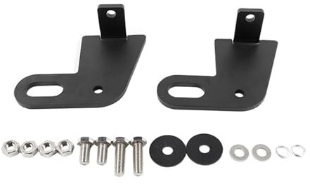 TECHAUTO Gancio Traino Adatto per Suzuki Jimny 2019 2020 2021 2022 2023 2024 2025 Barre di Traino Kit Auto Anteriore Paraurti Posteriore Bar 2 Pollici Sfera per Traino(Black Rear Bumper)