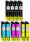 Druckerpatronen kompatibel für Epson T1291-1294 Stylus SX-230 SX-235 SX-420 SX-425 SX-435 SX-445 SX-620 WF-3520 WF-3530 WF-3540 BX305f BX305fw BX320fw (10er)