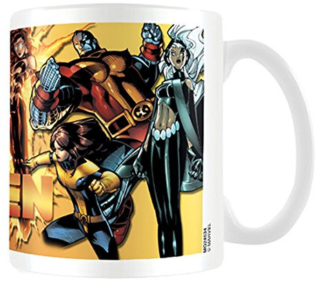 X-Men Personajes Taza de cerámica, Multicolor