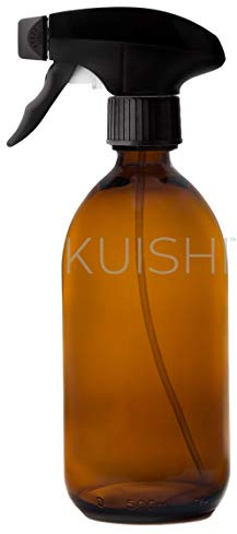 Kuishi Sprühflasche aus Glas, Bernsteinfarben/Braun - 500 ml