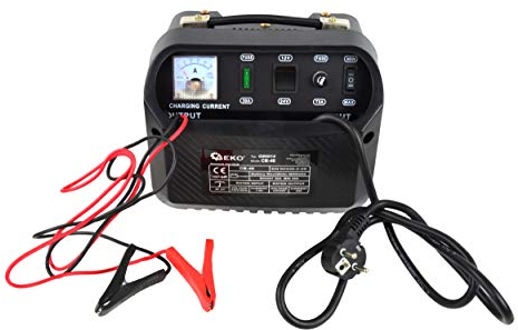 BSD Autobatterie Ladegerät CB-40 - KFZ Batterieladegerät, 12V/24V 30A Ladegerät für Batterien bis 300 Ah