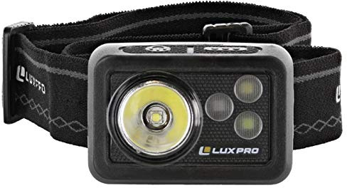LUXPRO Waterproof LED Headlamp Bright 355 Lumens LP735