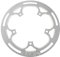 FITYLE Bike Narrow Wide Chainring Guard 52T Kettenzähne 130 BCD Single Chainring Bike Chain Cover Bash Guard für Die Meisten Mountainbike Renn - Silber