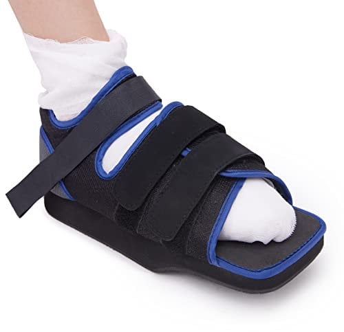 Chaussures post-opératoires pour orteils cassés - Chaussures orthopédiques légères - Orthèse de pied - Chaussure de guérison pour chirurgie du pied - Taille L