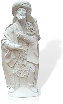 FUNNY CUP Diferentes Figuras para Belén de escayola. Estaturas Medias. Todas Las Profesiones para el Nacimiento. Ideal para complementar los Portales de Navidad (Pastor cesto Pan)