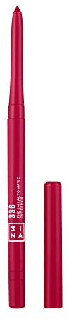 3INA MAKEUP - The 24H Automatic Eye Pencil 336 - Rosenrot - Automatisch Einfahrbar Augenstift - Langhaltende Definition - Hochpigmentiert - Schärfer und Bürste Integriert - Vegan - Cruelty Free