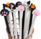 Mulaibidn 12 Stück Stifte Set, Aesthetic School Stuff, Kawaii Schulsachen Cute Katzen, Kugelschreiber Hochwertig, Gelstifte Mädchen für Schüler,Büro,Kinder,Partytaschel, Geburtstagsgeschenk(Katze A)